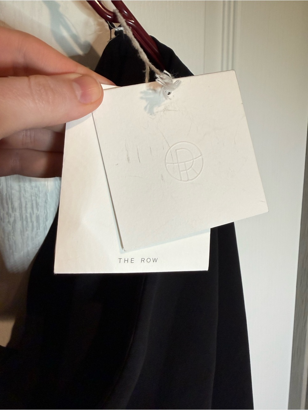The Row NEW Rare Sparrow Silk One-Shoulder Black Draped Maxi Dress Size 10 - Picture 9 of 15